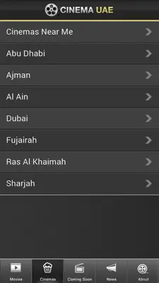 Cinema UAE android App screenshot 5