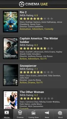 Cinema UAE android App screenshot 7